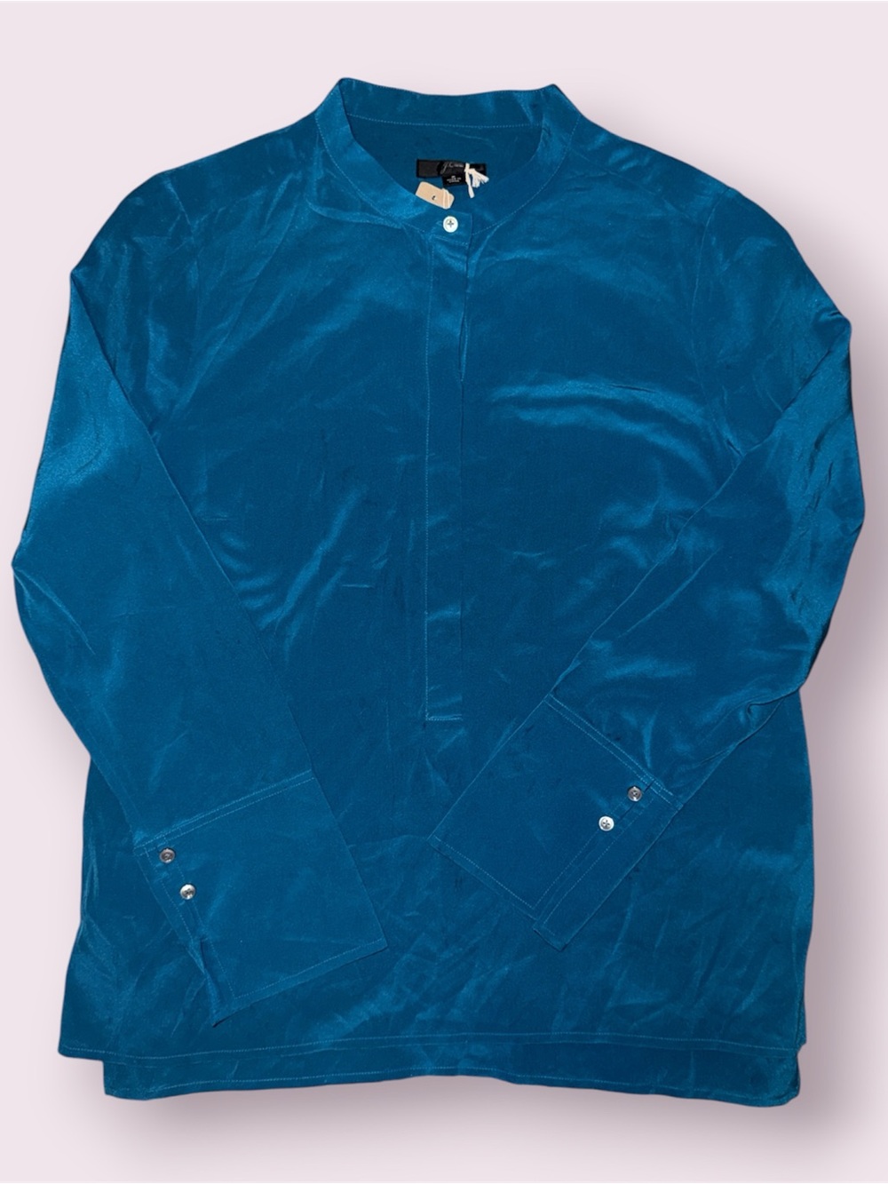 J Crew Tunic in Re-Imagined Silk